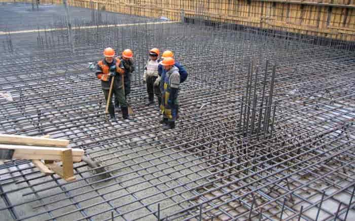 Смета на бетонные работы с армированием образец